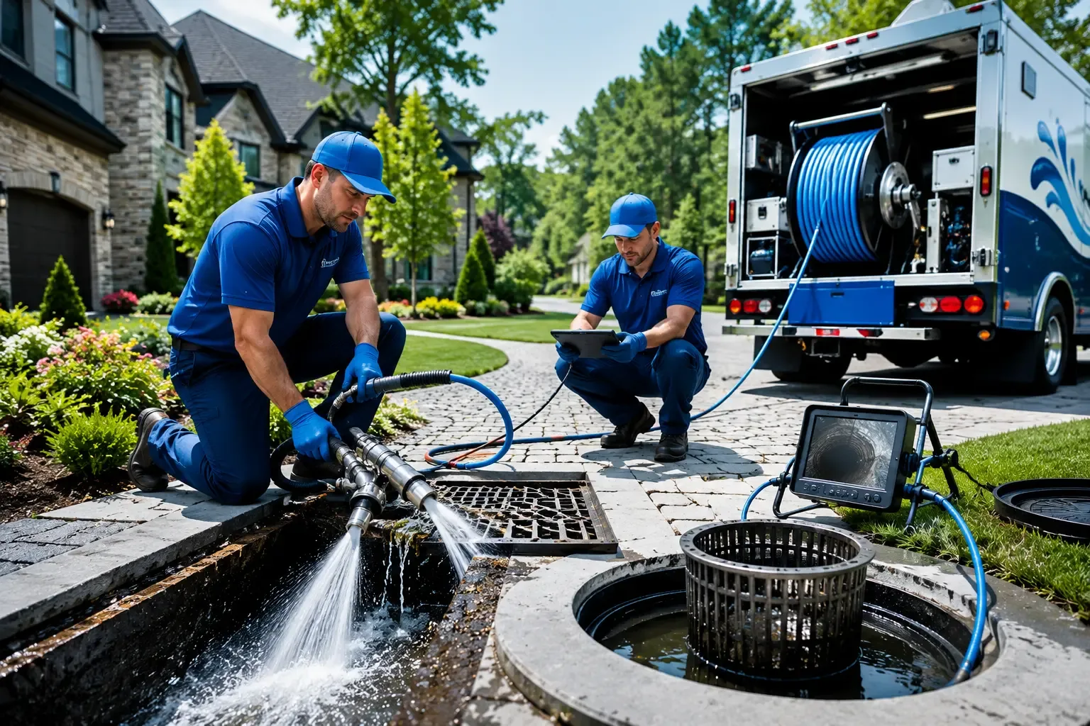 Local outdoor drain cleaning professionals in Fostoria, OH